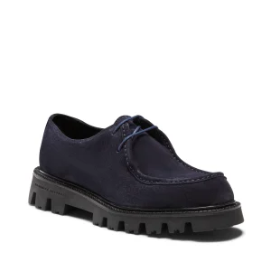Stringata in suede da donna