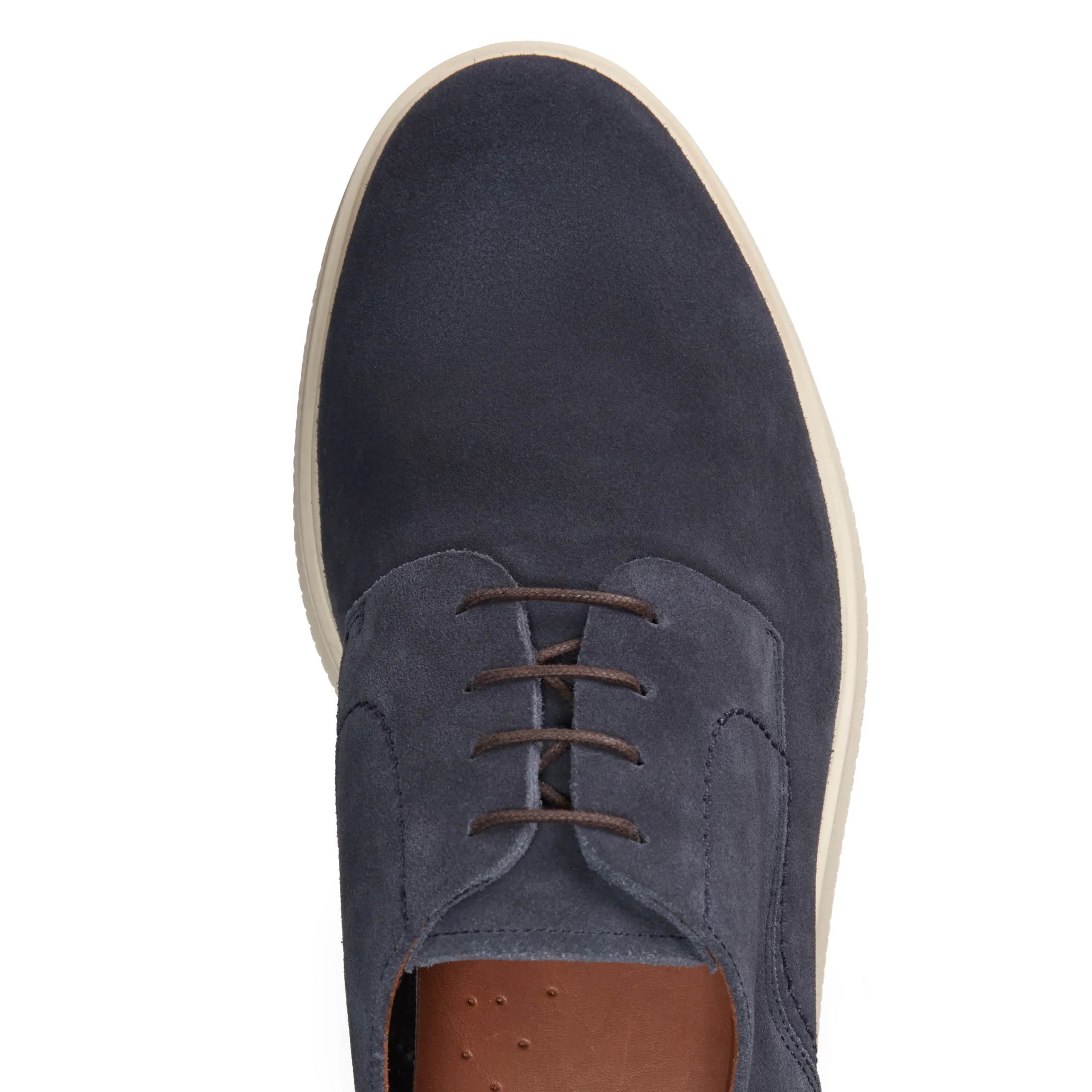 Stringata Derby in suede - immagine 5