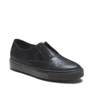 Sneaker Hobo Sport in suede effetto metallizzato da donna