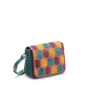 Borsa Rossetti Décor in suede