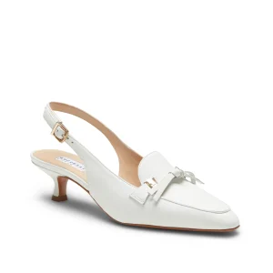 Sandalo sling back in pelle