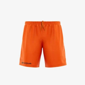PANTALONCINO GIVOVA ONE ARANCIO Unisex Mesh Shorts Sportivo Con Coulisse Da Allenamento GIOSAL