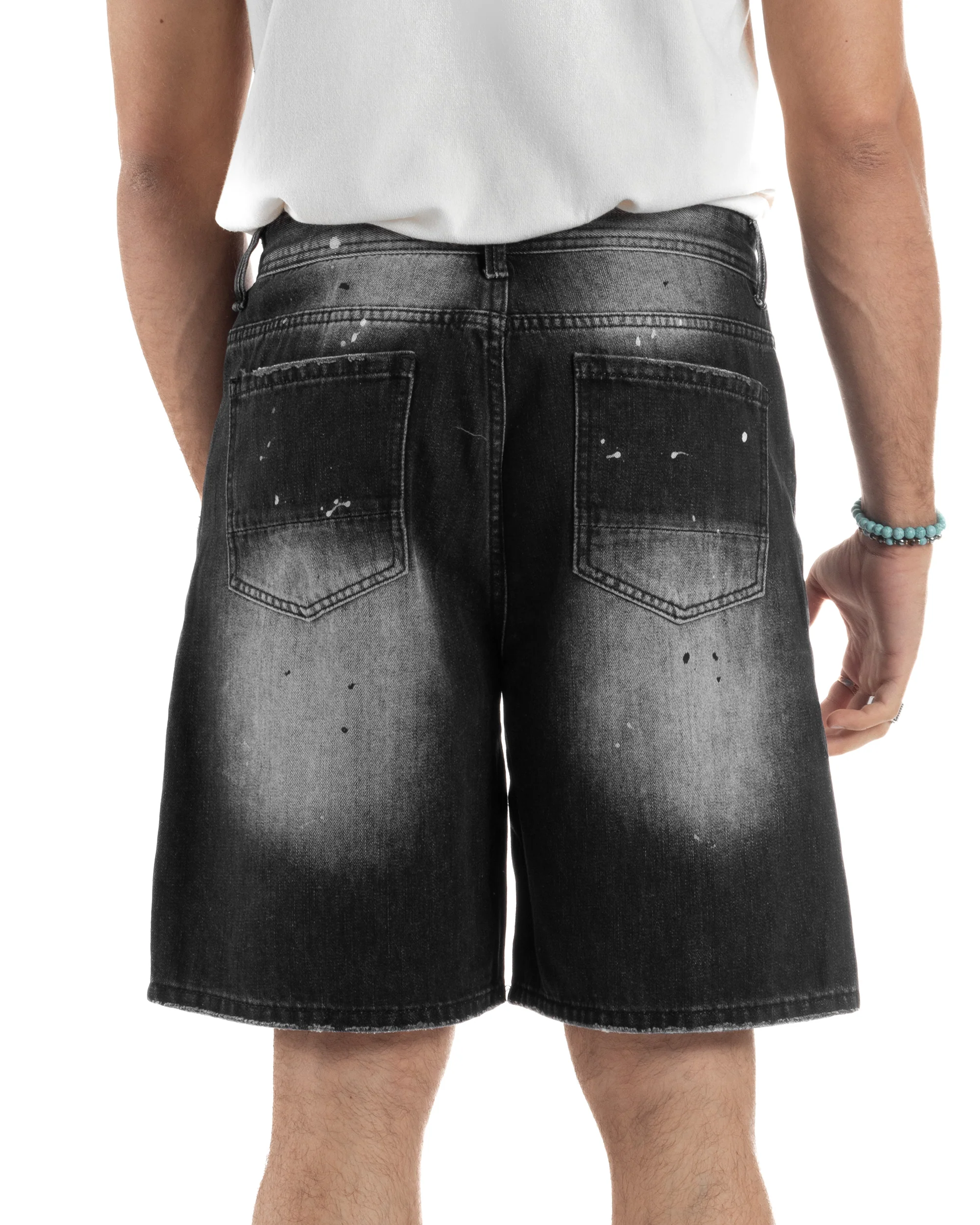 Bermuda Jeans Baggy Fit PC1998A - immagine 6