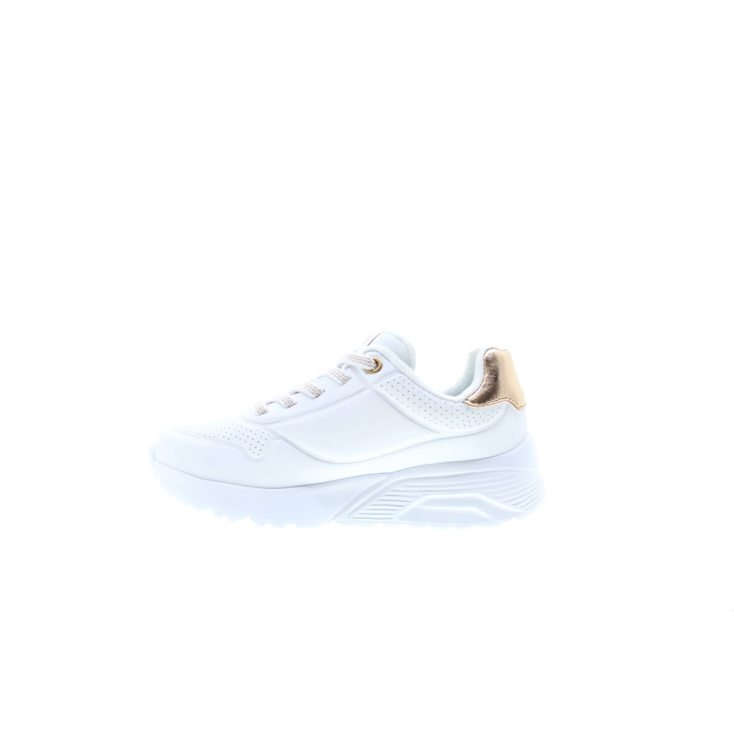 Scarpa Elastico Skechers 310384L Bambina Bianco Memory Foam - Praticità USA Primavera Estate - immagine 4