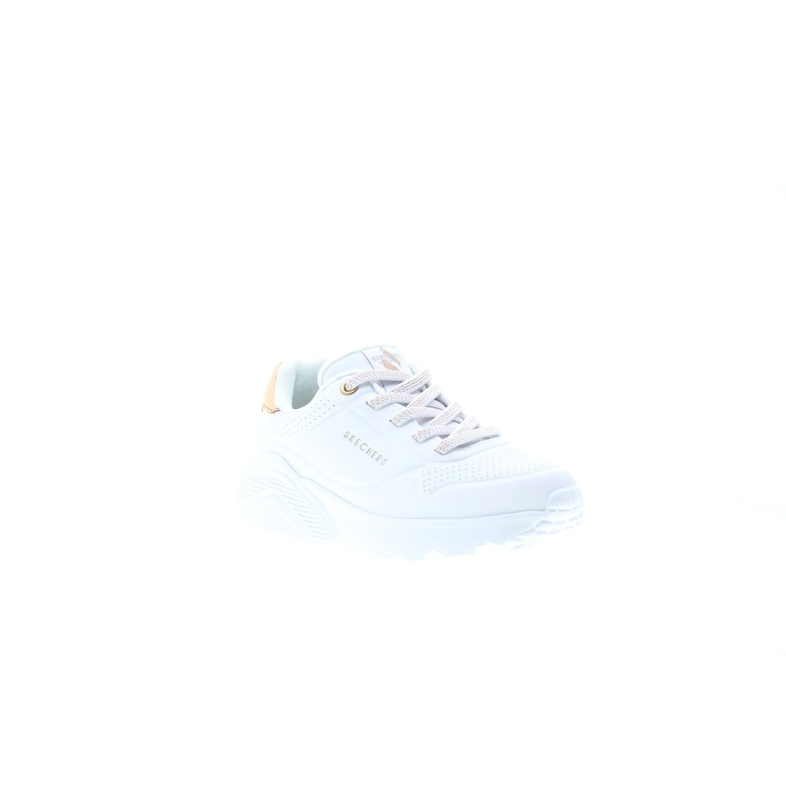 Scarpa Elastico Skechers 310384L Bambina Bianco Memory Foam - Praticità USA Primavera Estate - immagine 9