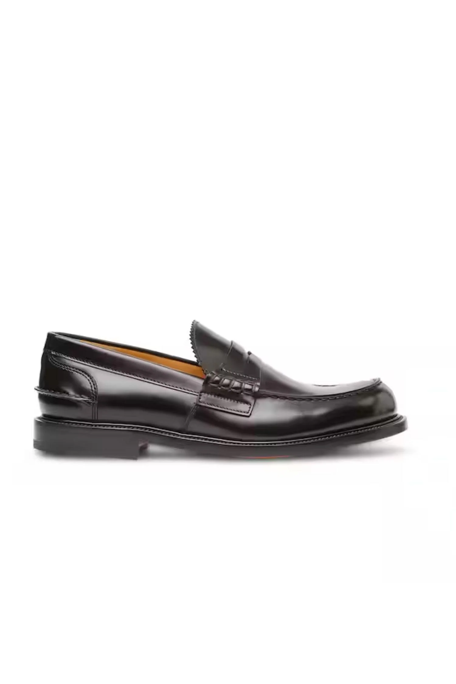 Mille885 Mocassino in pelle marrone - immagine 2