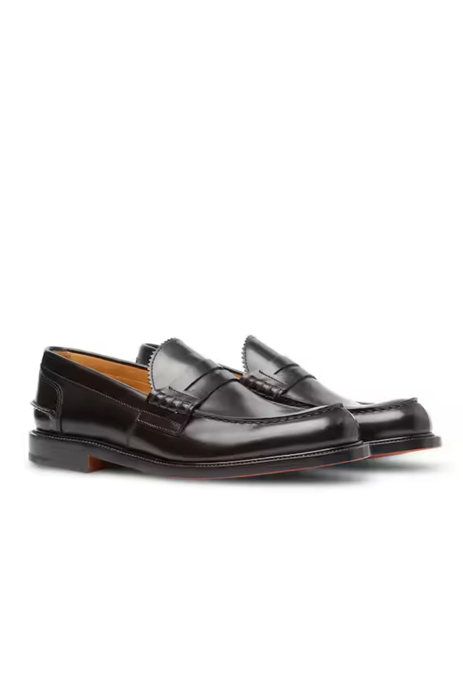 Mille885 Mocassino in pelle marrone - immagine 3