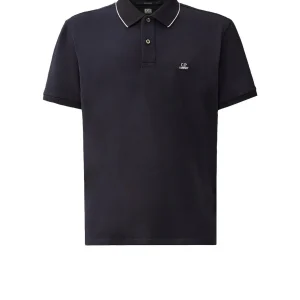 CP Company Stretch Logo Polo