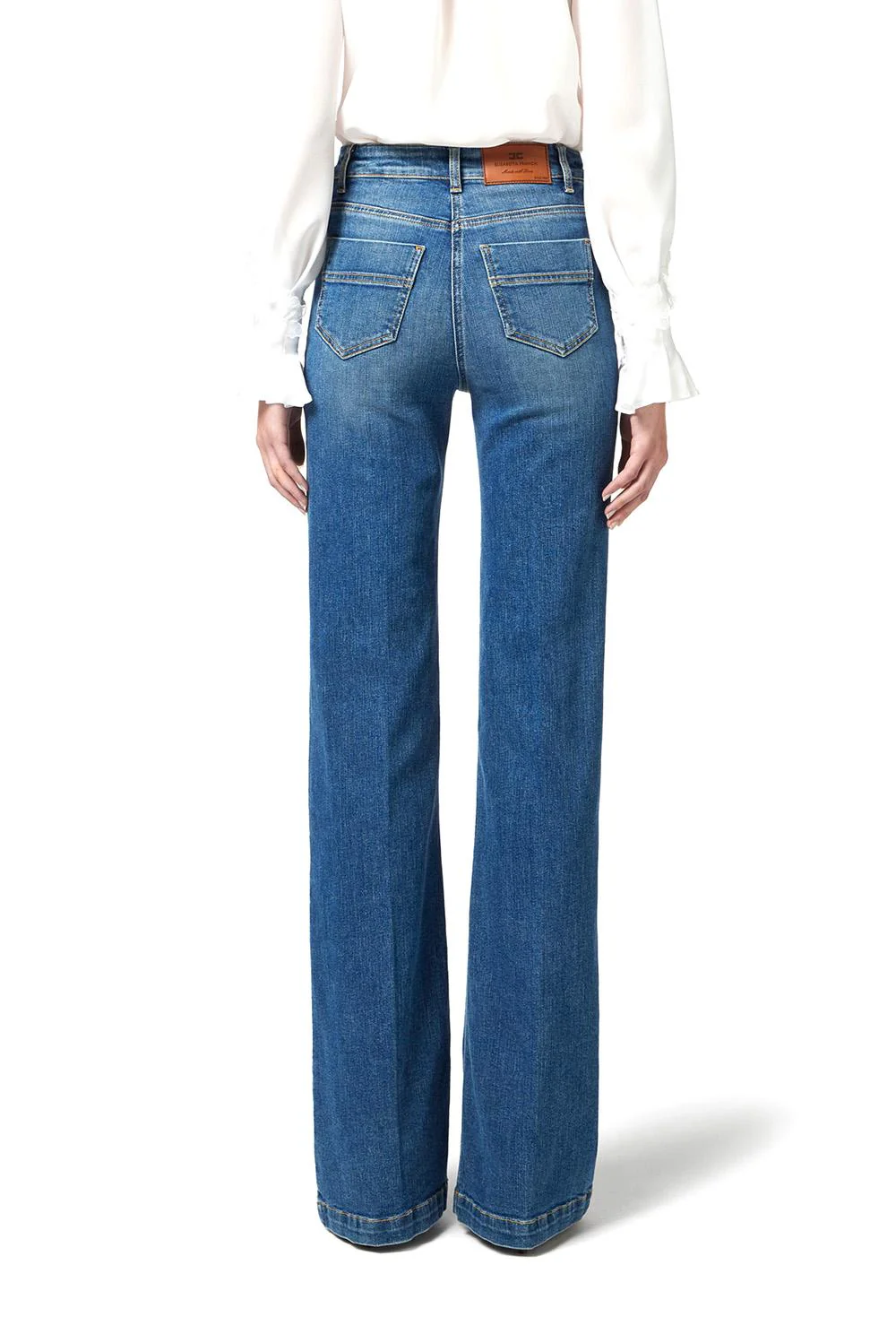 Elisabetta Franchi Jeans a zampa - immagine 4